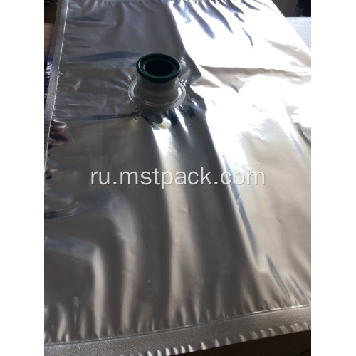 Плоский мешок из алюминиевой фольги с носиком